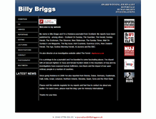 Tablet Screenshot of billybriggs.co.uk